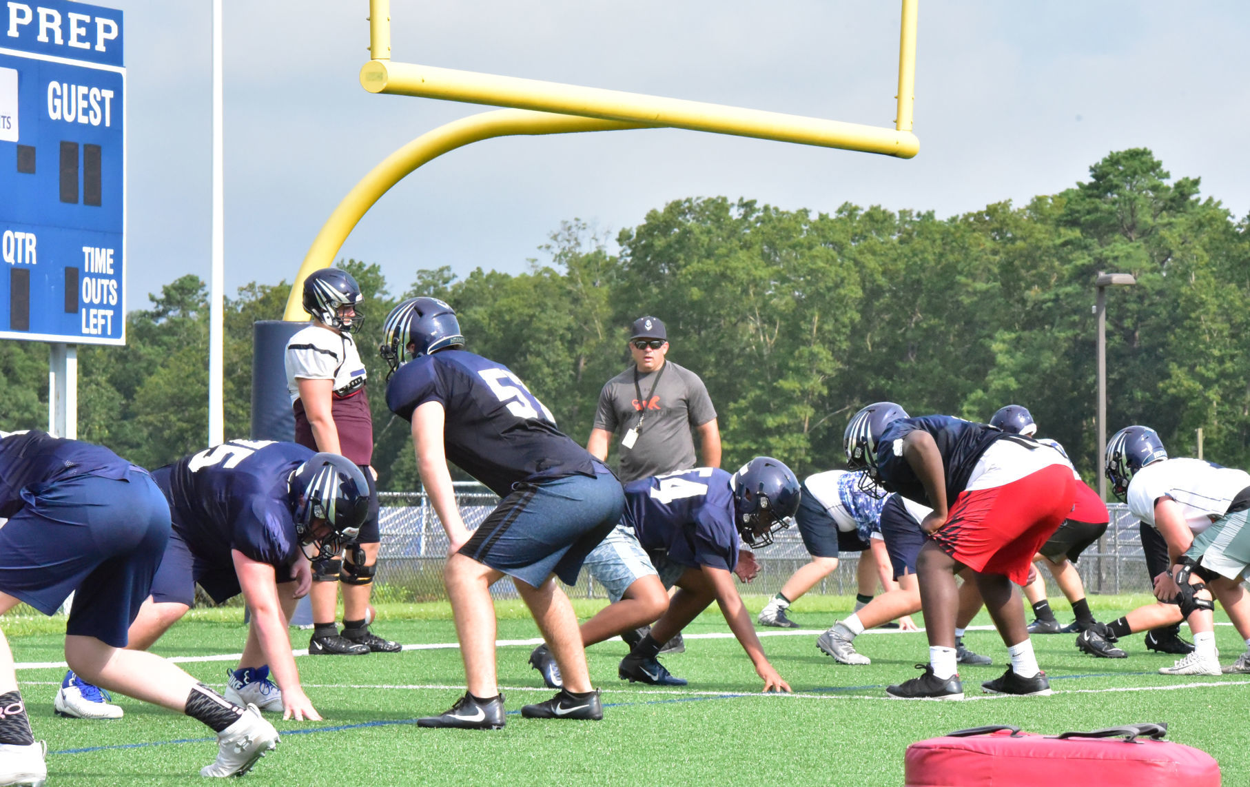 St. Augustine Football Practice